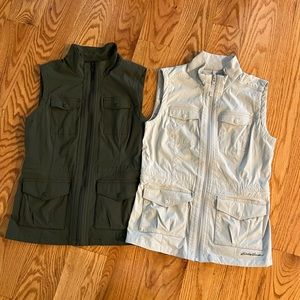 Set of 2: Women’s Eddie Bauer Light Weight Vests!